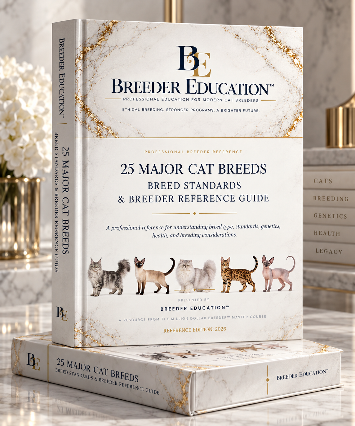 25 Major Cat Breeds Breed Standards and Breeder Reference Guide included with the Million Dollar Breeder Master Course