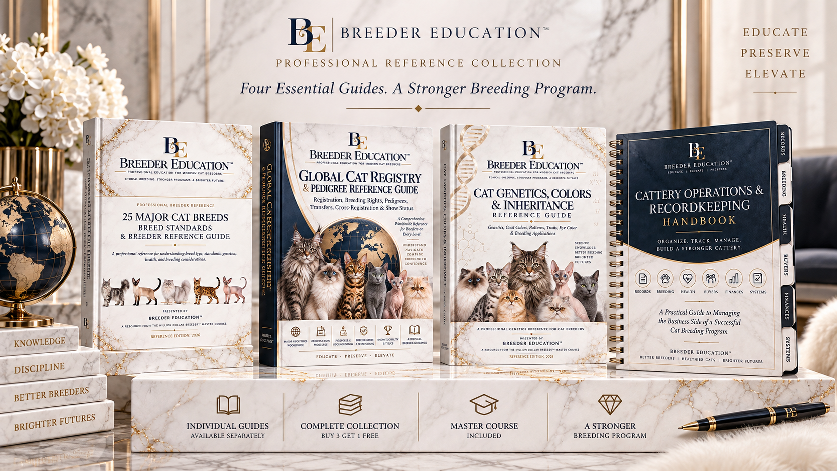 The Professional Breeder Reference Collection: all four reference guides